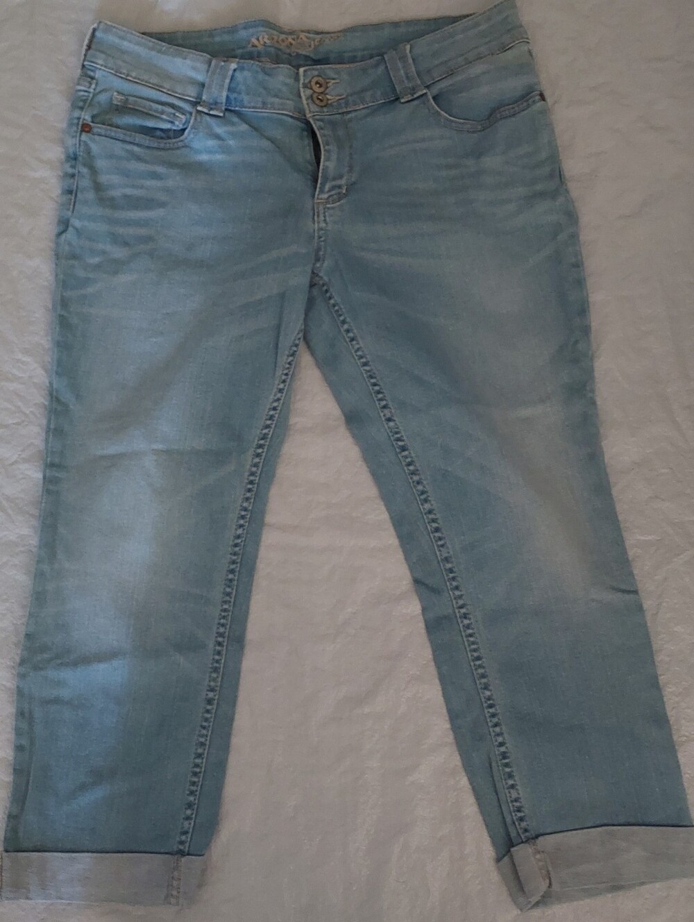 Arizona Jean Company Light Blue Boyfriend Jeans